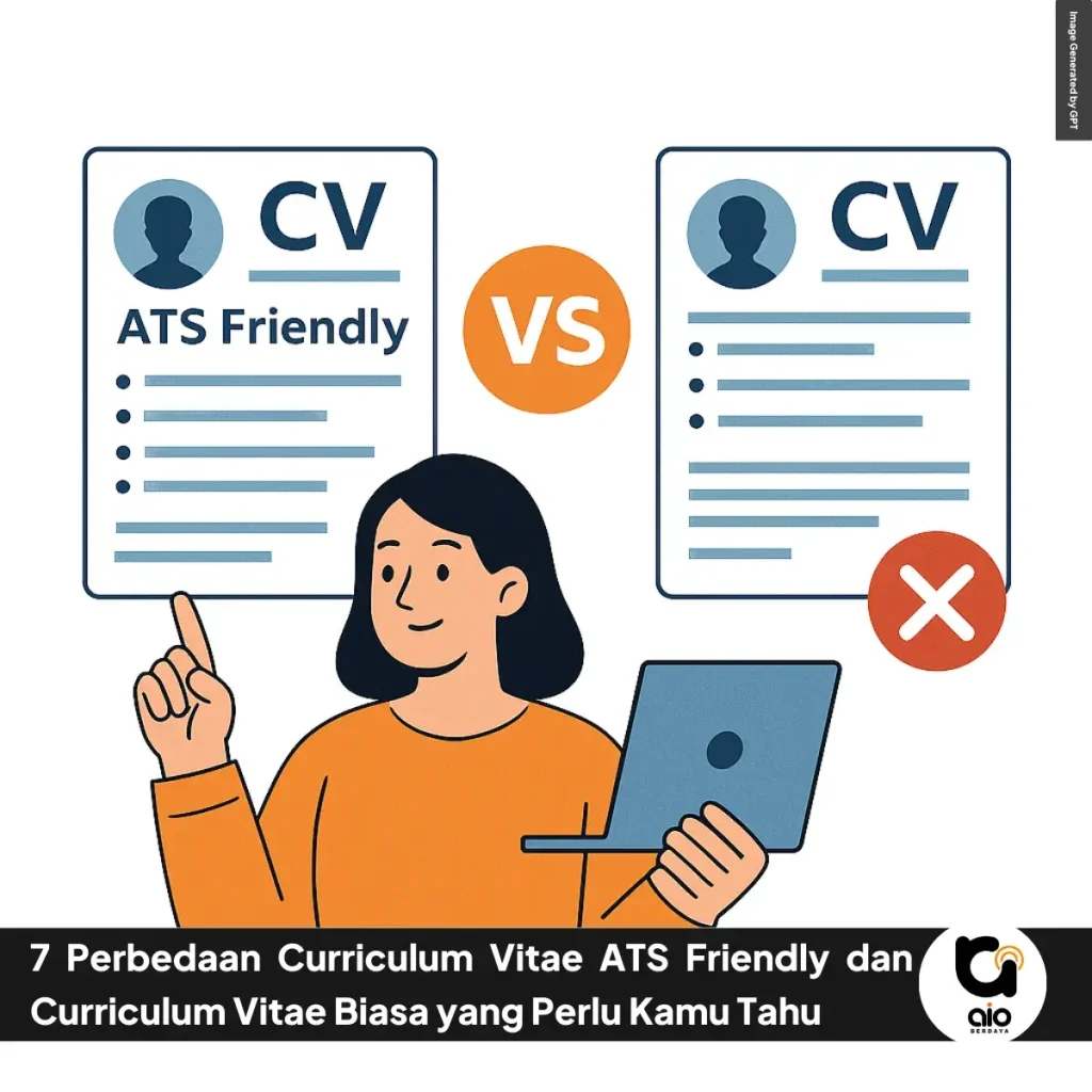 7 Perbedaan Curriculum Vitae Ats Friendly Dan Curriculum Vitae Biasa Yang Perlu Kamu Tahu
