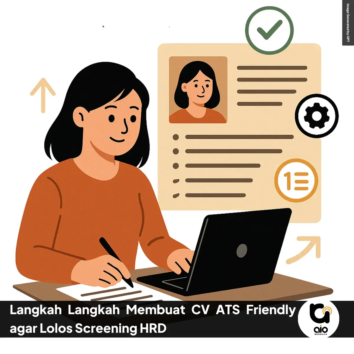 Langkah Langkah Membuat Cv Ats Friendly Agar Lolos Screening Hrd 2 Langkah Langkah Membuat Cv Ats Friendly Agar Lolos Screening Hrd