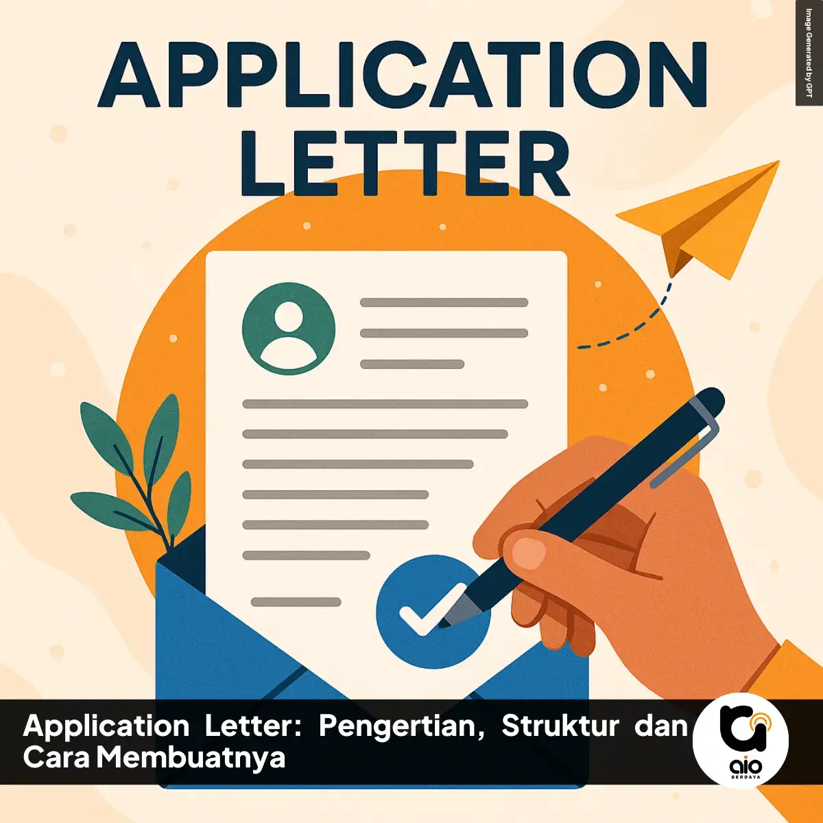 Application Letter Pengertian Struktur Dan Cara Membuatnya