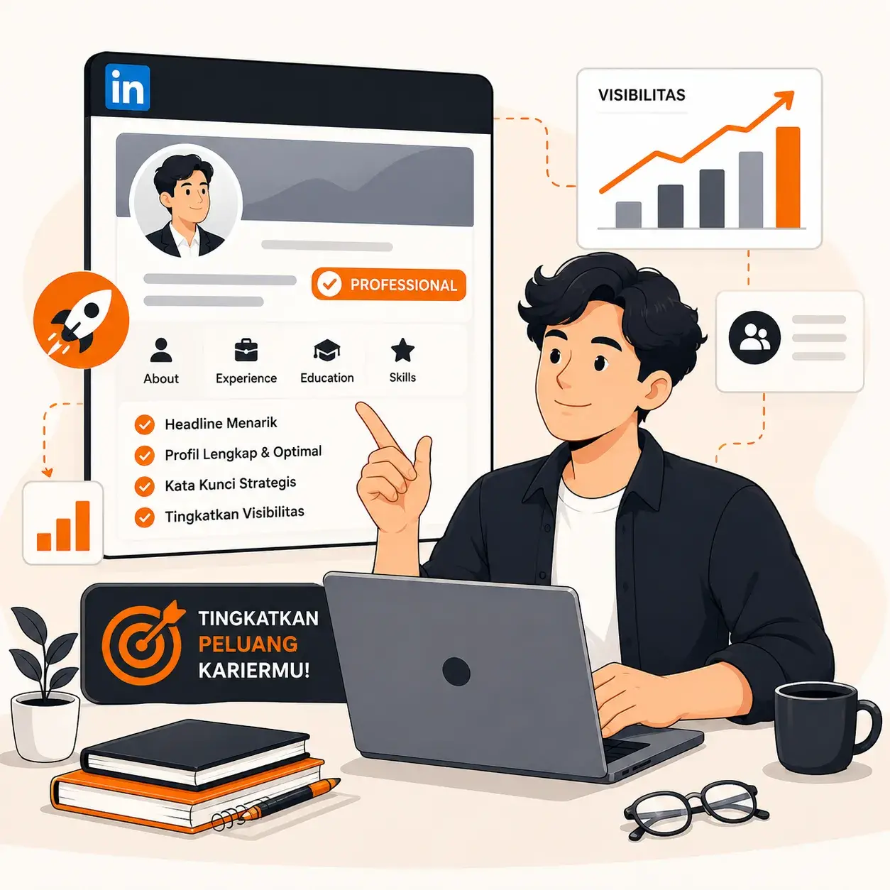 Jasa Optimasi LinkedIn Profesional untuk Tingkatkan Peluang Karier