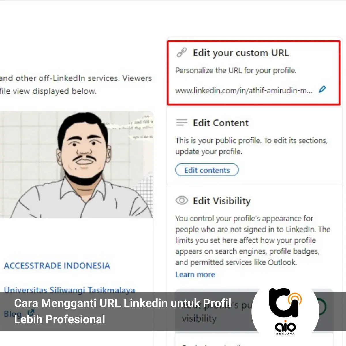 2 Cara Mengganti Url Linkedin Untuk Profil Lebih Profesional
