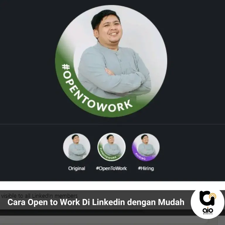 Cara Open To Work Di Linkedin Dengan Mudah 6 Cara Open To Work Di Linkedin Dengan Mudah