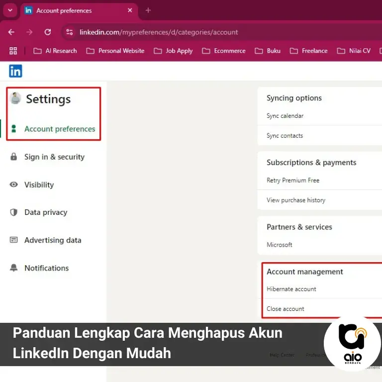 Panduan Lengkap Cara Menghapus Akun Linkedin Dengan Mudah