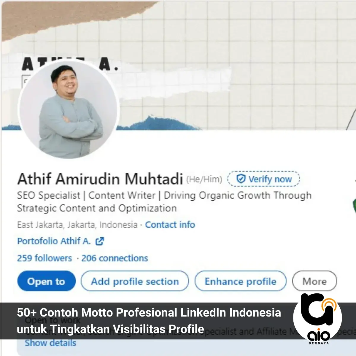 50 Contoh Motto Profesional Linkedin Indonesia Untuk Tingkatkan Visibilitas Profile