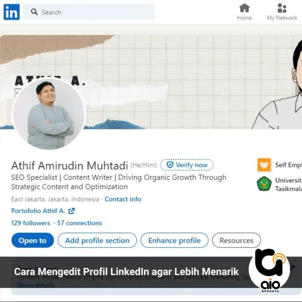 Cara Mengedit Profil Linkedin Agar Lebih Menarik