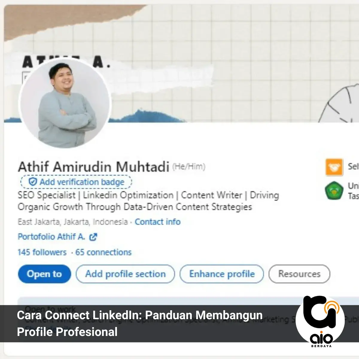 Cara Connect Linkedin: Panduan Membangun Profile Profesional 1 Cara Connect Linkedin Panduan Membangun Profile Profesional