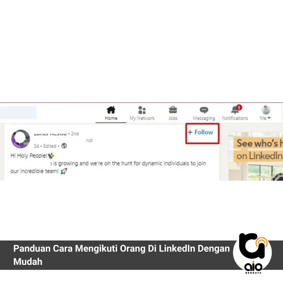 Panduan Cara Mengikuti Orang Di Linkedin 11 Panduan Cara Mengikuti Orang Di Linkedin Dengan Mudah