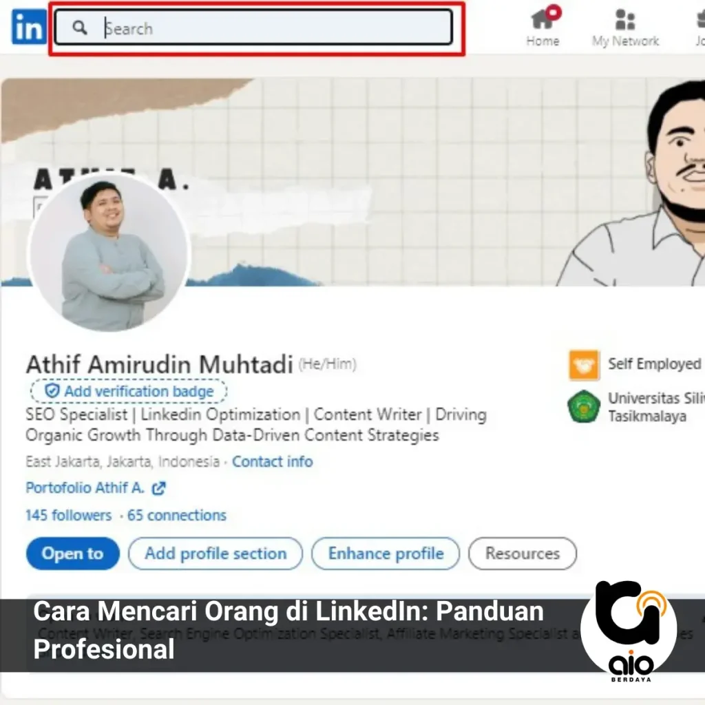 Panduan Profesional Cara Mencari Orang Di Linkedin