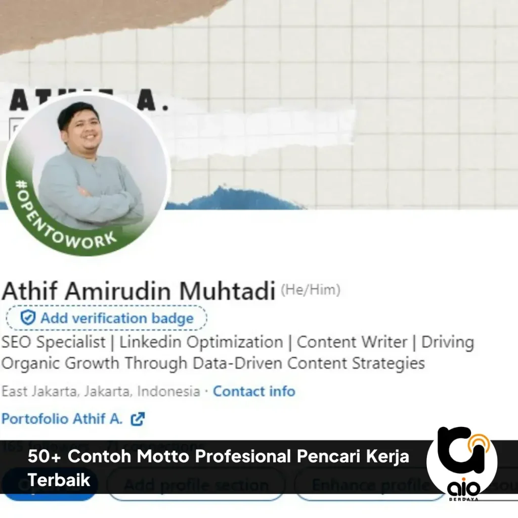 50 Contoh Motto Profesional Pencari Kerja Terbaik
