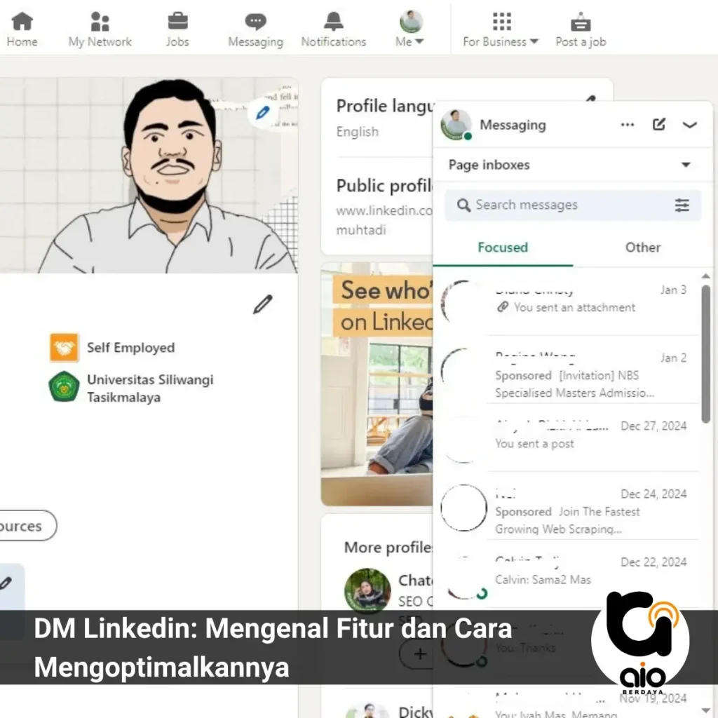 Dm Linkedin Mengenal Fitur Dan Cara Mengoptimalkannya
