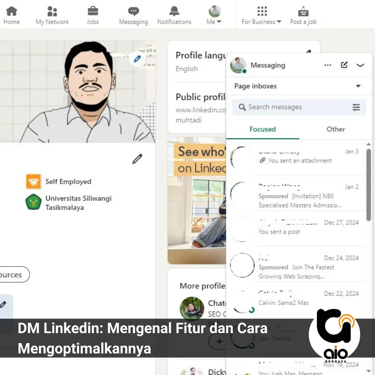 Dm Linkedin Mengenal Fitur Dan Cara Mengoptimalkannya