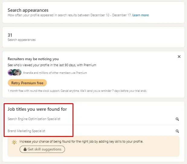 Jasa Pembuatan Dan Optimasi Linkedin Portofolio