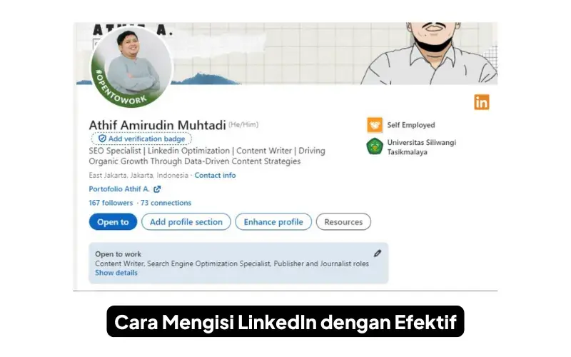 Cara Mengisi Linkedin Dengan Efektif