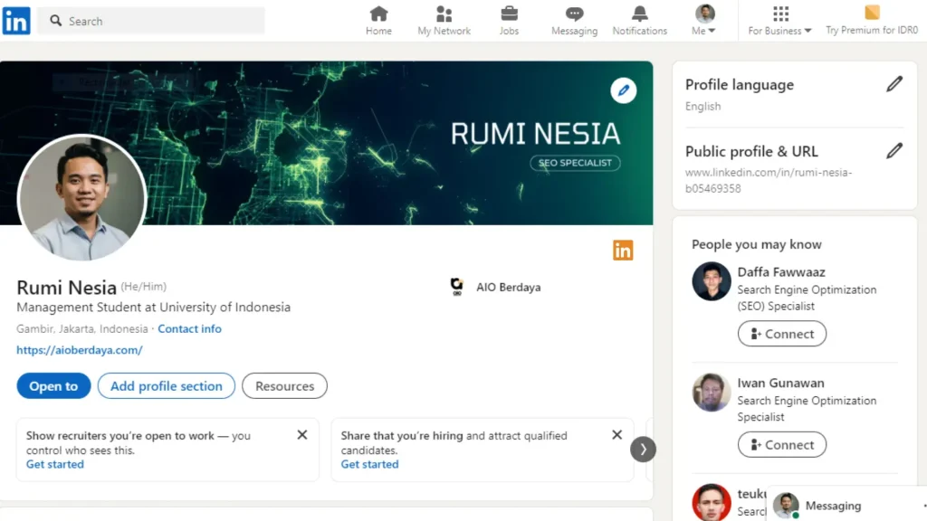 Cara Menggunakan Linkedin Untuk Mahasiswa