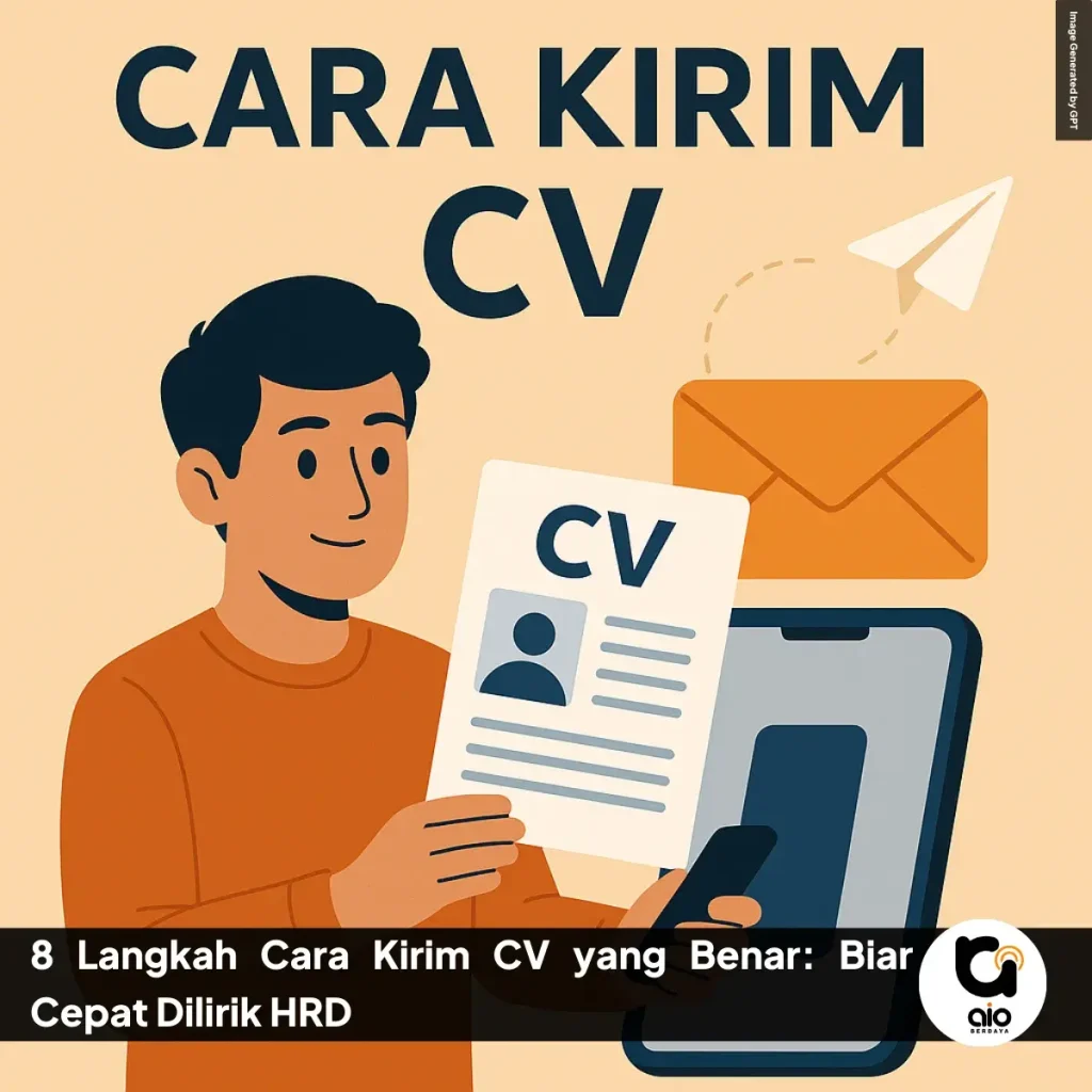 8 Langkah Cara Kirim Cv Yang Benar Biar Cepat Dilirik Hrd