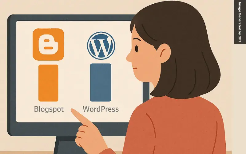 Perbandingan Platform Blogspot Vs Wordpress