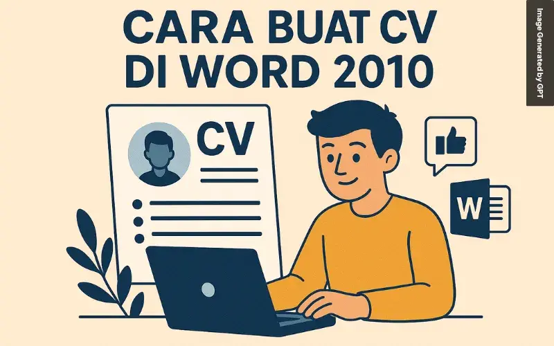 Cara Buat Cv Di Word 2010