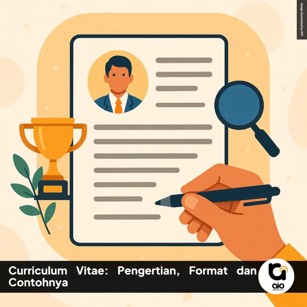 Curriculum Vitae Pengertian Format Dan Contohnya