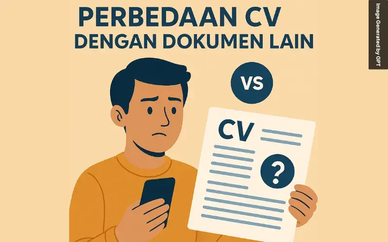 Perbedaan Cv Dengan Dokumen Lain