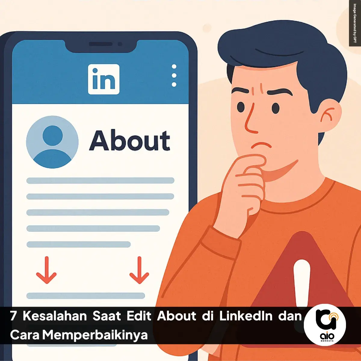 7 Kesalahan Saat Edit About Di Linkedin Dan Cara Memperbaikinya