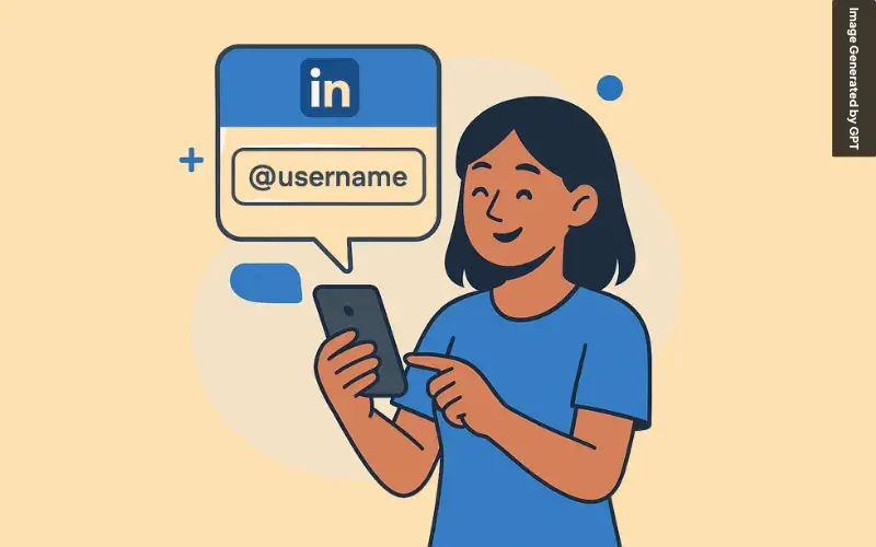 Cara Melihat Username Linkedin Menggunakan Aplikasi Seluler