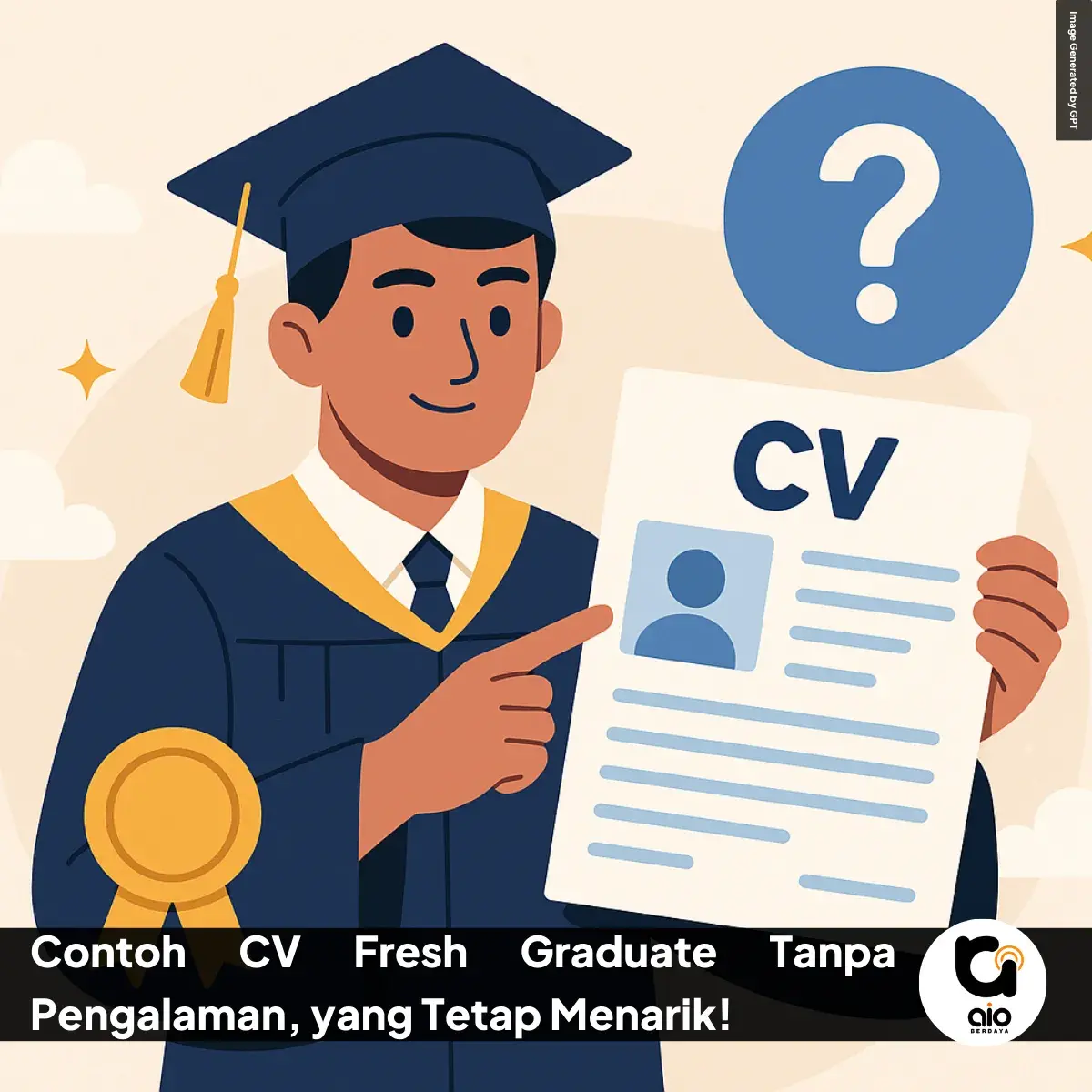 Contoh Cv Fresh Graduate Tanpa Pengalaman Tetap Menarik