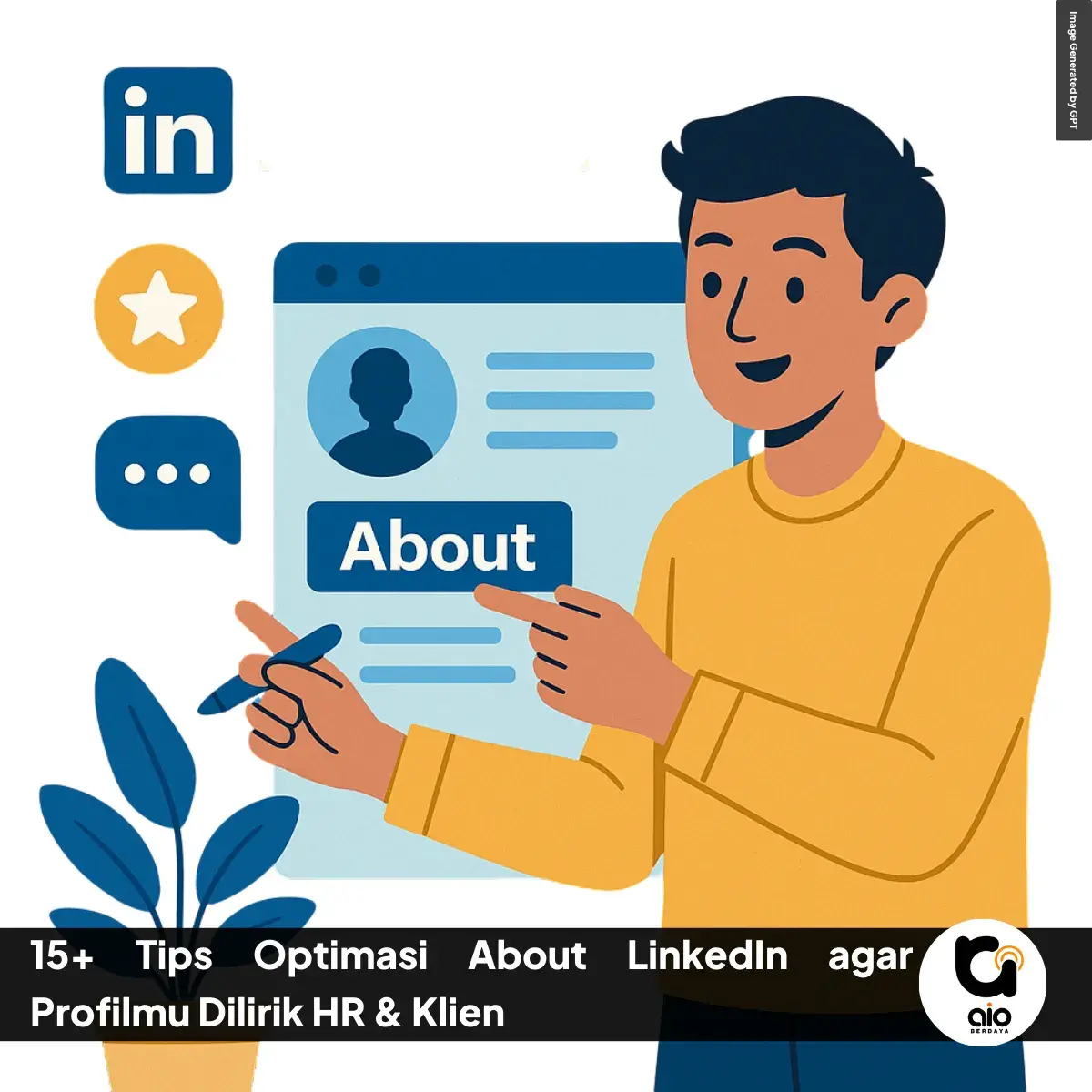 Tips Optimasi About Linkedin Agar Profilmu Dilirik Hr Klien