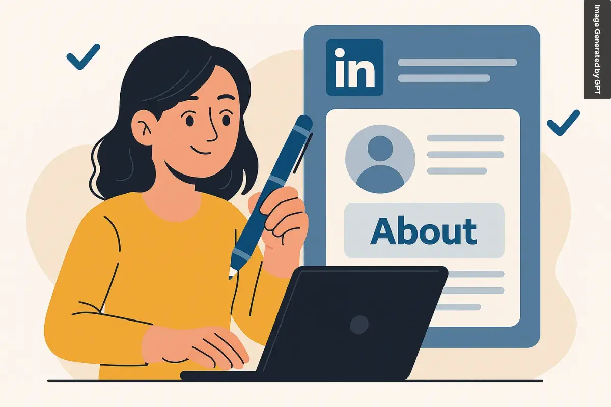 Cara Menulis About Di Linkedin