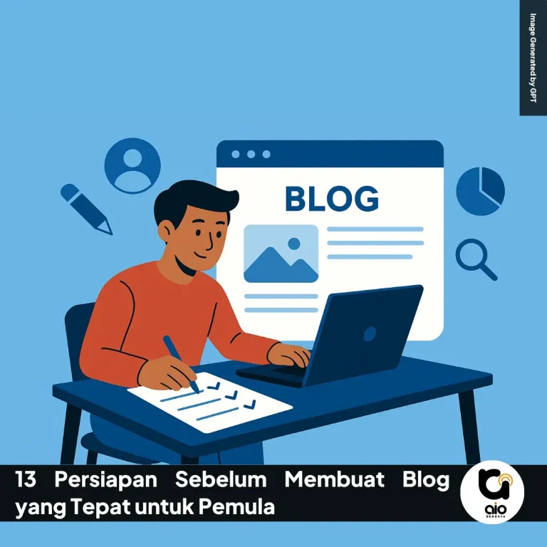 13 Persiapan Sebelum Membuat Blog Yang Tepat Untuk Pemula