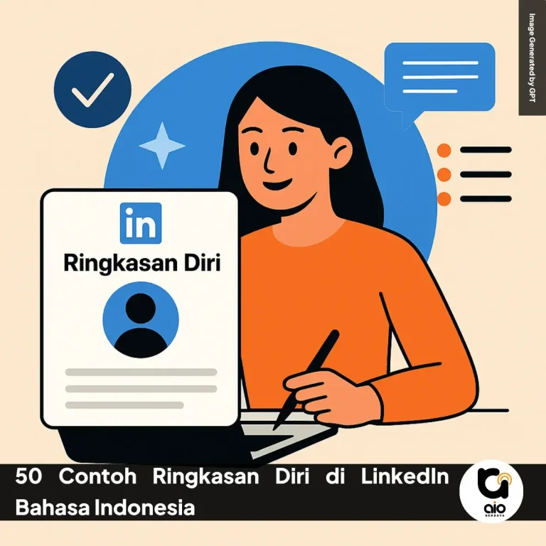 50 Contoh Ringkasan Diri Di Linkedin Bahasa Indonesia