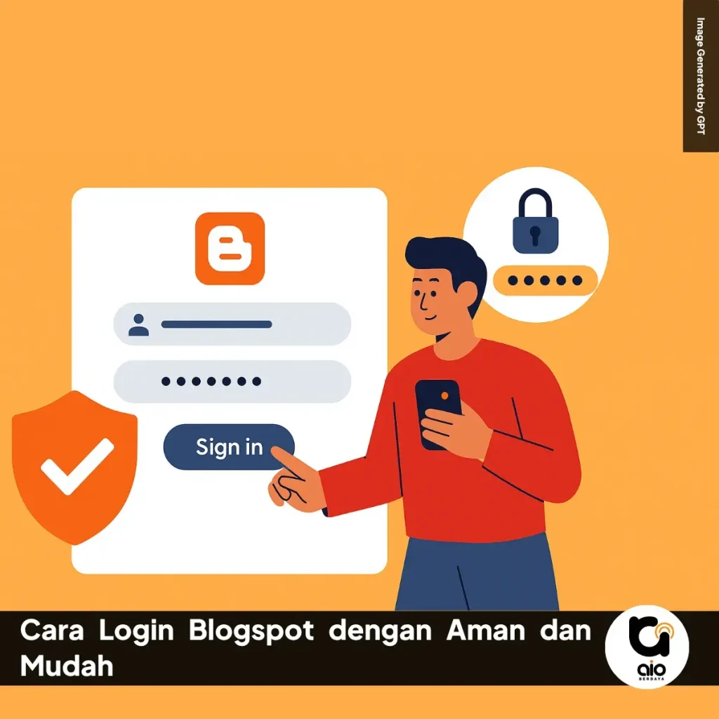 Cara Login Blogspot Dengan Aman Dan Mudah