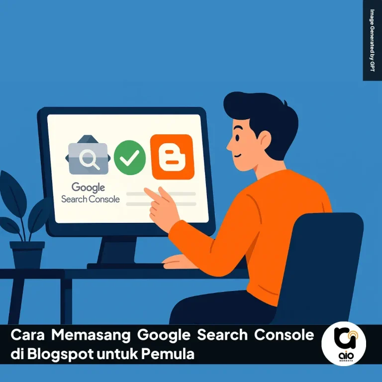 Cara Memasang Google Search Console Di Blogspot Untuk Pemula
