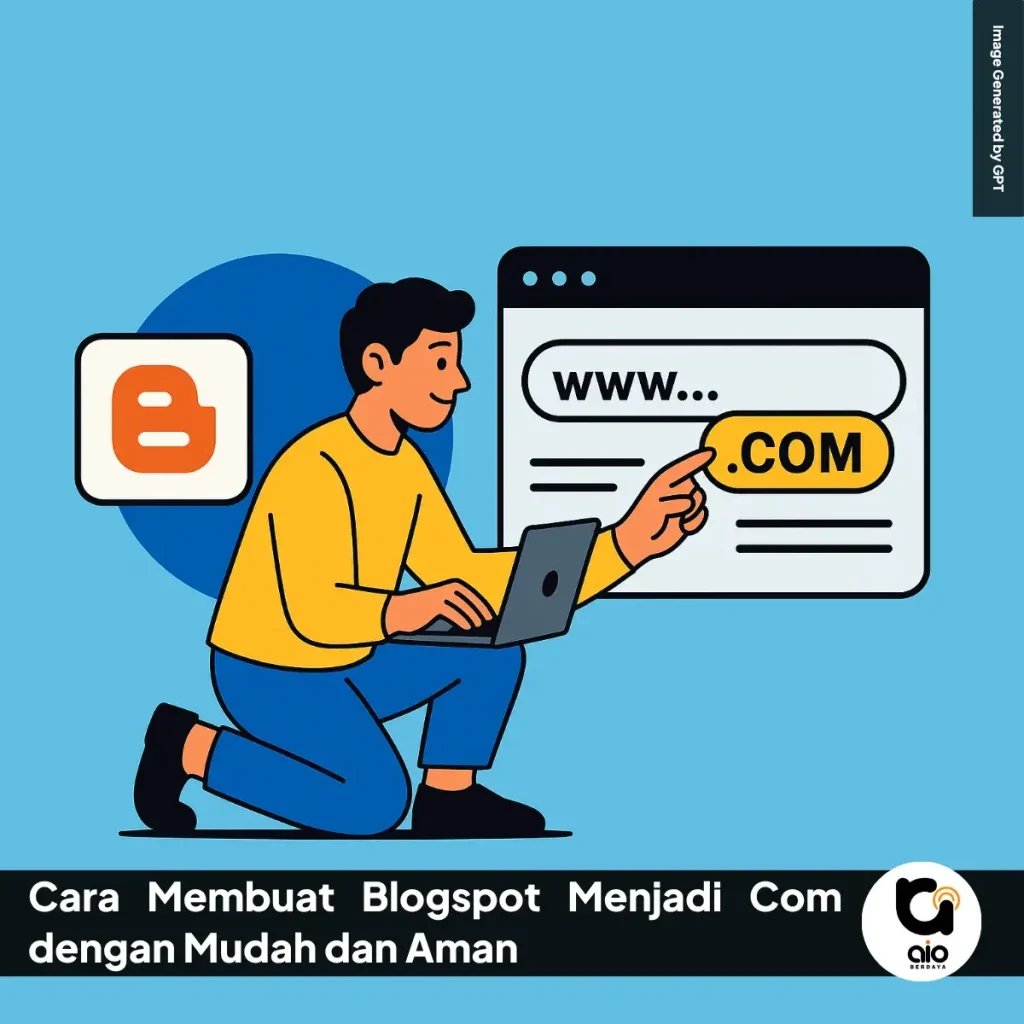Cara Membuat Blogspot Menjadi Com Dengan Mudah Dan Aman 3 Cara Membuat Blogspot Menjadi Com Dengan Mudah Dan Aman