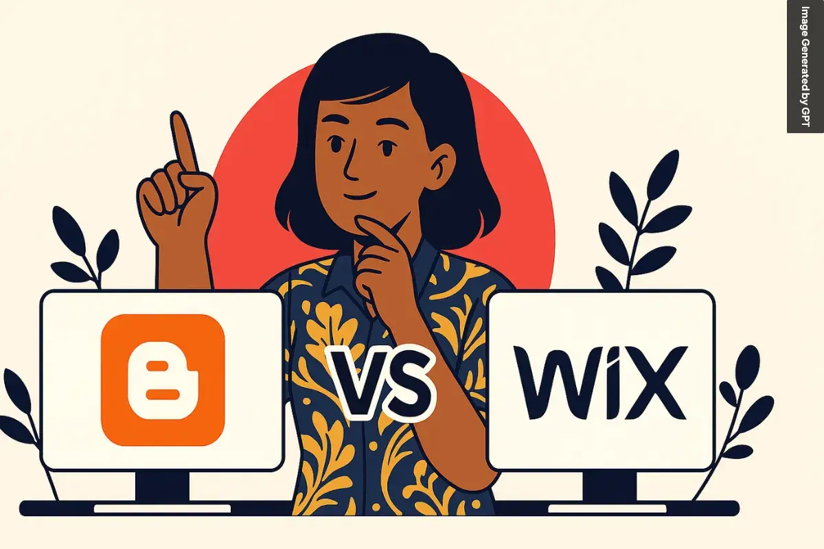 Pebedaan Blogspot dan Wix