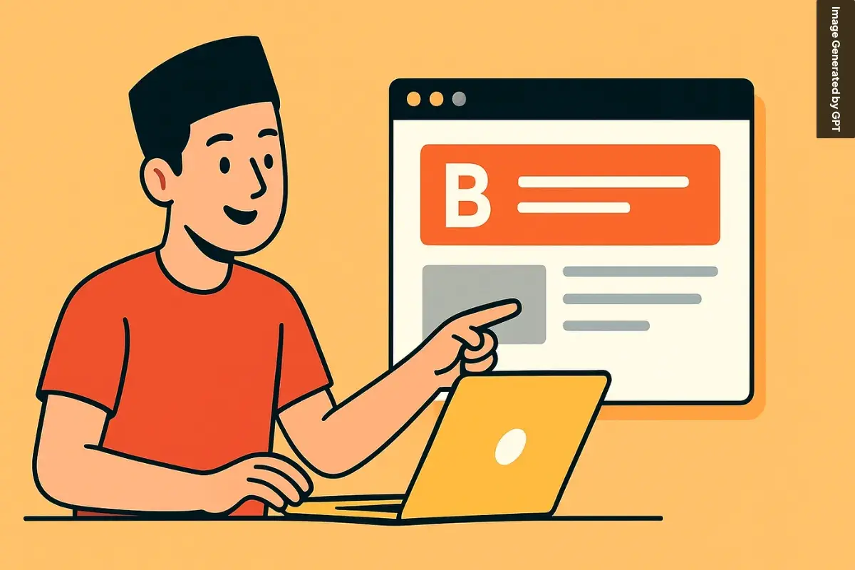 Cara Membuat Landing Page Blogspot