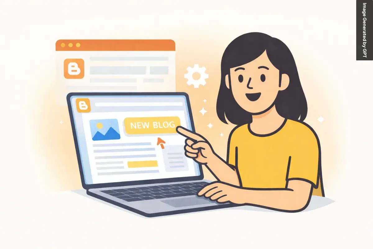 Cara Membuat Blog Baru di Blogspot