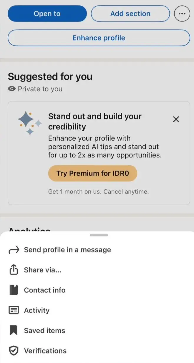 Cara Verifikasi LinkedIn Personal