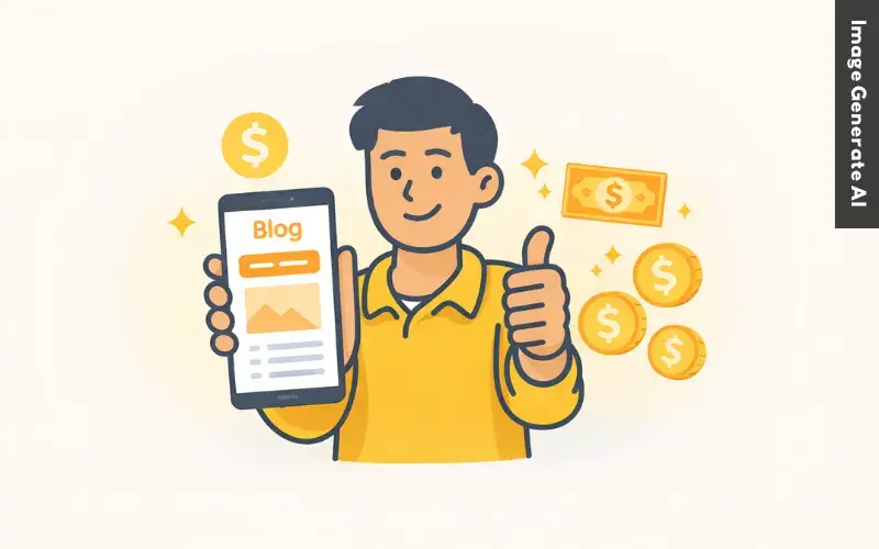 Cara Membuat Blog di HP dan Menghasilkan Uang